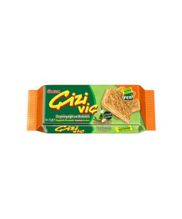 Ulker Cizivic Olive Oil and Thyme Sandwich 82G (12 PIECES)