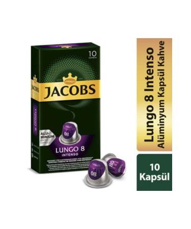 Jacobs Capsule Lungo 8 Intenso 52 G (12 PIECES)