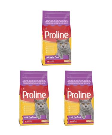 Proline Lamb Adult Cat Food 1200 gr X 3 Packs