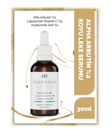 Jeuvenile Alpha Arbutin 2% Serum - Anti-Stain (Alpha Arbutin Liposomal Vitamin C Hyaluronic Acid)