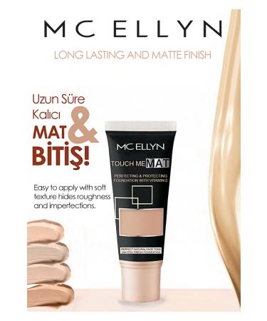 Mcellyn Mc Ellyn Touch Me Matte Face Tone Foundation 02