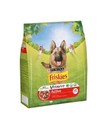 Friskies Meaty Active Dog Food 2.4 kg