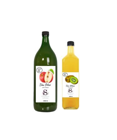 Suheylaana Natural Apple Vinegar 2000 ml - Natural Artichoke Vinegar 1000 ml