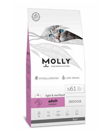 Molly STERILE CHICKEN CAT FOOD 2 KG
