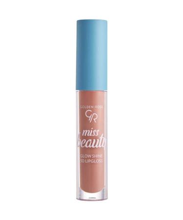 Golden Rose Miss Beauty Glow Shine 3D Lipgloss 03 Soft Peach
