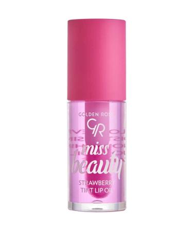 Golden Rose Miss Beauty Tint Lip Oil 01 Strawberry