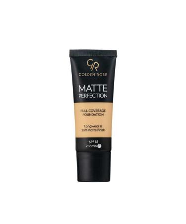 Golden Rose Matte Perfection Full Coverage Foundation W4