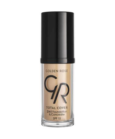 Golden Rose Total Cover 2in1 Foundation&Concealer 05 Cool Sand