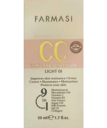 Farmasi CC CREAM 01 LIGHT 50 GR