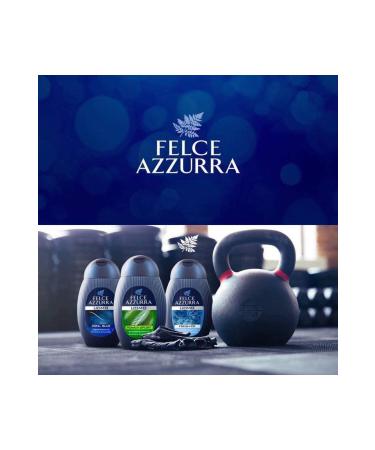 Felce Azzura Uomo Cool Blue-Men's Shampoo and Shower Gel 400 ml - Buy Online on GoSupps.com
