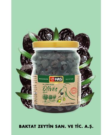 Has Premium Oily Black Olives 700 G