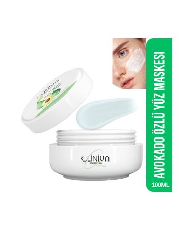 cliniva Blackhead Acne Pore Tightening Avocado Essence Face Mask 150ml