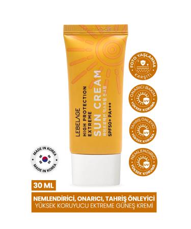 LEBELAGE Moisturizing Repairing Anti-Irritation High Protection Extreme Sun Cream Spf 50 + Pa +++ - Buy Online on GoSupps.com