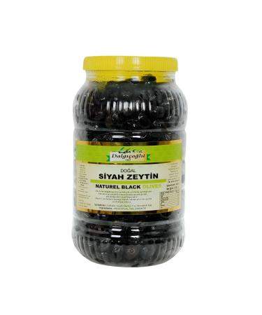 Dalg o lu Black Roast Olives Less Salty Large Meat 1000 cc