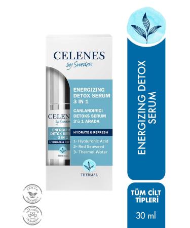 Celenes by Sweden Thermal 3 In 1 revitalizing Detox Serum 30 Ml