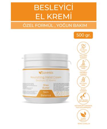 Juvenis Intensive Moisturizing Hand Care Cream Skin Balance Series Nourishing Hand Cream with Shea Butter