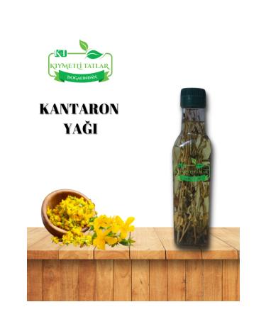 Precious Flavors Natural St. John's Wort Oil 250 cc Glass Bottle