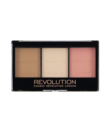 Revolution Ultra Sculpt Illuminating Contour Palette-Fair C01