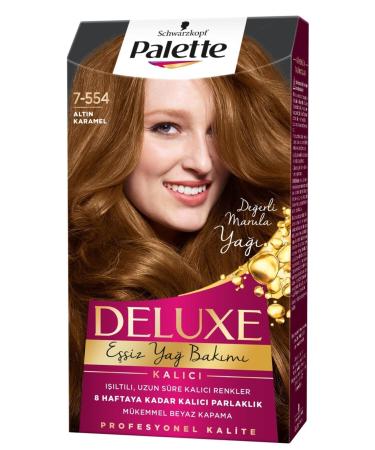 Henkel Palette Deluxe Hair Dye Golden Caramel 50 ml