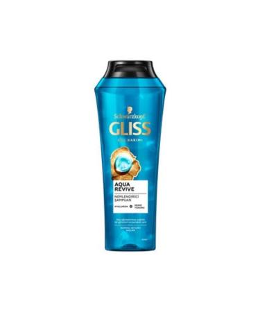 Gliss Aqua Revive Moisturizing Shampoo - With Hyaluron and Seaweed Extract 400 ml ( 1 PIECE )