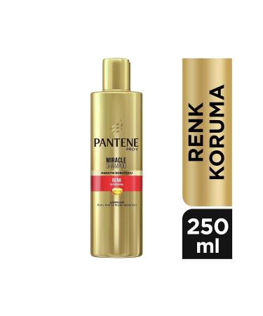Pantene Shampoo Color Protection Keratin Protector 250 ml For Dry Dull and Colored Hair
