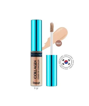Enough Collagen Under Eye Concealer ENOUGH Collagen Cover Tip Concealer SPF 36 / PA +++ - Buy Online on GoSupps.com
