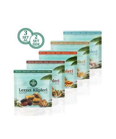 Eskafit Sugar-Free Date Product Mixed Set (1SET 5PACKS)