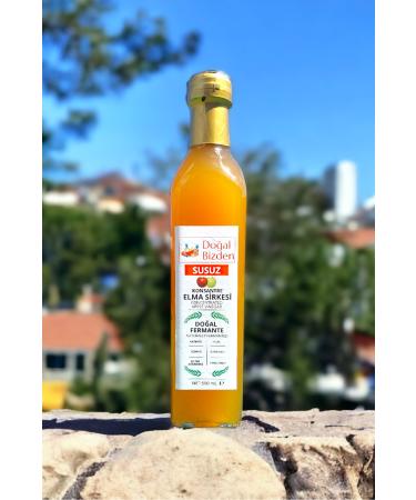Natural Fermented Waterless Concentrated Apple Cider Vinegar 500ml Glass