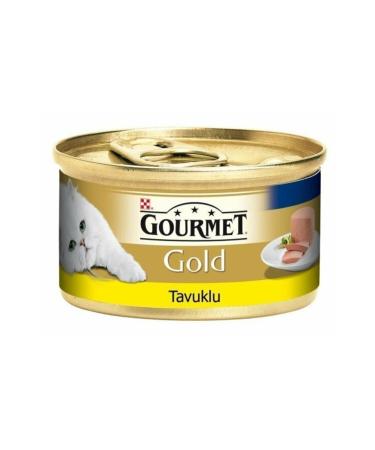 Gourmet Gold Minced Chicken Cat Wet Food 85 gr 12 Liters