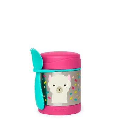Skip Hop Lama 2 Piece Stainless Steel Food Storage and Transport Thermos