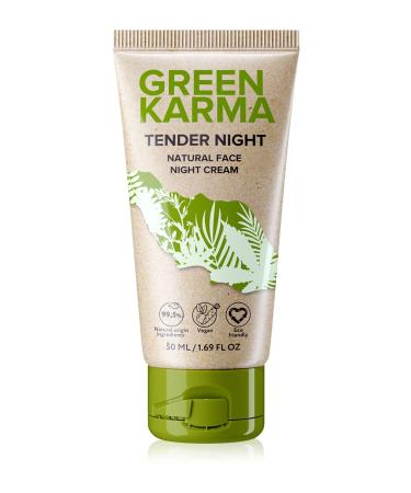 Faberlic Green Mixed Natural Night Cream Tender Night