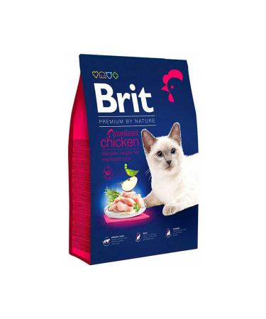 Brit Care Brit Premium Chicken and Rice Sterilized Cat Food 8 Kg - Buy Online on GoSupps.com