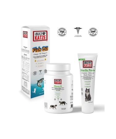 B OKATZE 3-pack Campaign (Sterile Paste Malt Paste 100gr + Fish Oil + Move G)