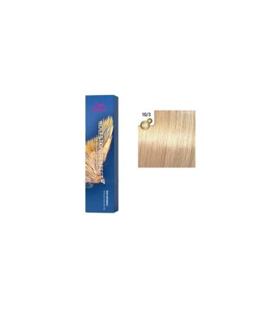 Wella Koleston Perfect Me+ Super 10/3 Light Golden Blonde Permanent 60ML DKProduct477
