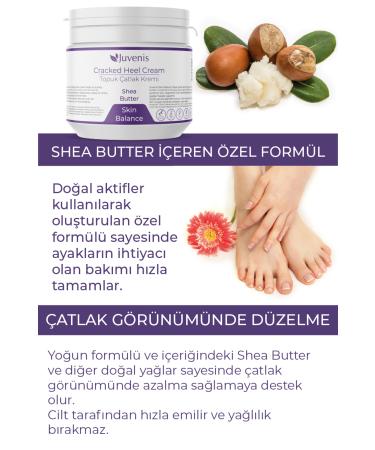Juvenis Heel Crack Cream Moisturizer for Heel Crack Skin Balance Series Heel Crack Cream - Buy Online on GoSupps.com
