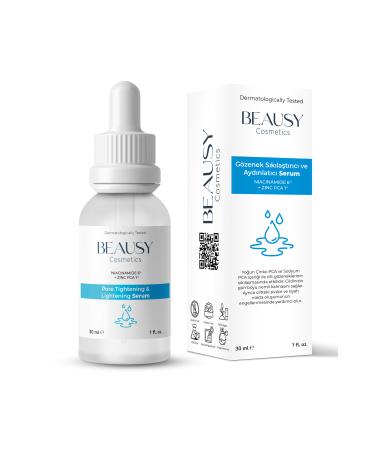 Beausy Cosmetics Pore Tightener Anti-Blackhead and Anti-Acne Serum 30ml (niacinamide 6% + zinc pca) - Buy Online on GoSupps.com