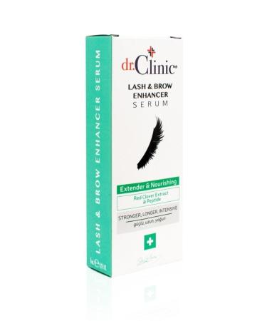 Dr. Clinic Nourishing Eyebrow and Eyelash Serum 6 ml - Buy Online on GoSupps.com