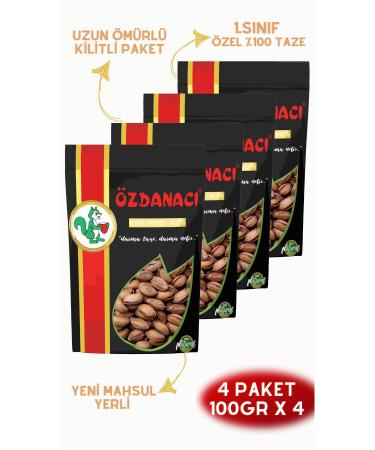 zdanac Pistachio Main Cracked 100 Gr. x 4 Pieces (NATURAL