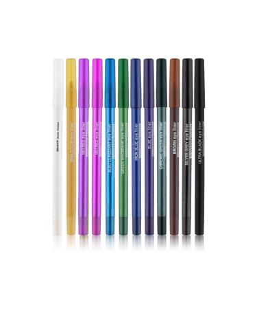 Birse 12 Color Neon Oil Eyeliner Pencil - Buy Online on GoSupps.com
