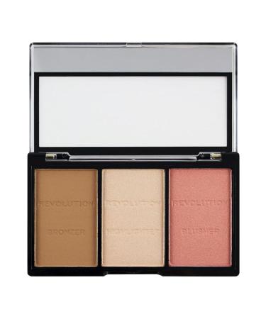 Revolution Ultra Sculpt Illuminating Contour Palette-Fair C01 - Buy Online on GoSupps.com