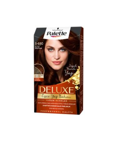 Palette Deluxe Intense Colors 5- 680 Golden Chestnut 115 Ml ( 1 PIECE )