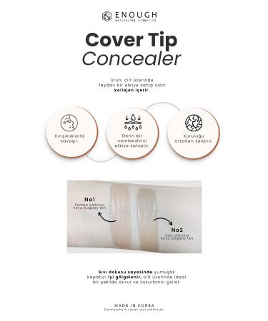 Enough Collagen Under Eye Concealer ENOUGH Collagen Cover Tip Concealer SPF 36 / PA +++ - Buy Online on GoSupps.com