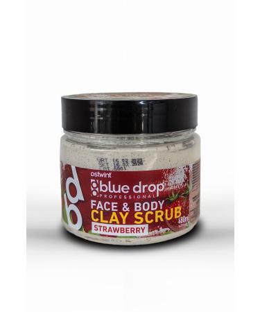 Ostwint Clay Face - Body Peeling Scrub Cleansing Smoothing Circulation Accelerator Strawberry 480ml