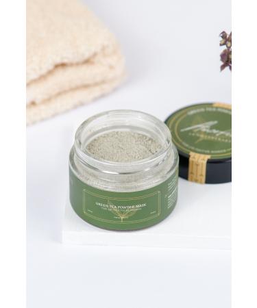 Amorfia Aromatherapy Green Tea Powder Mask - Green Tea Extract Powder Mask - Buy Online on GoSupps.com