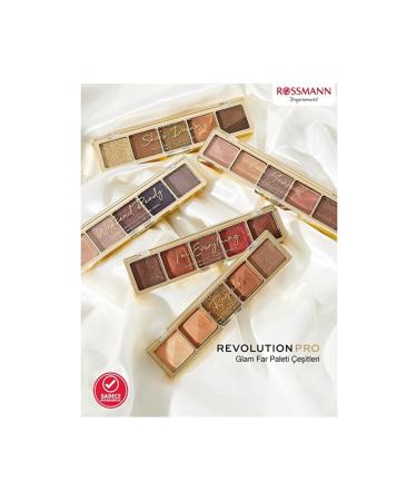 Revolution Pro Eyeshadow Palette - Glam Burnt Nude - 1 piece - Buy Online on GoSupps.com