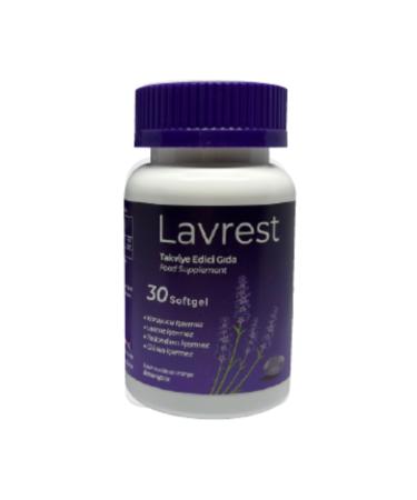 MISEN NATURALS Lavrest Lavender Oil 30 Softgel Capsules
