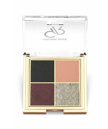 Golden Rose Quattro Eyeshadow Palette 01 Midnight Kiss