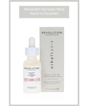 REVOLUTION SKINCARE Revolutio Skincare X Nihal Kanik 5% Lactic Acid & Ha Serum 30ml--NATURALS BEAUTY - Buy Online on GoSupps.com
