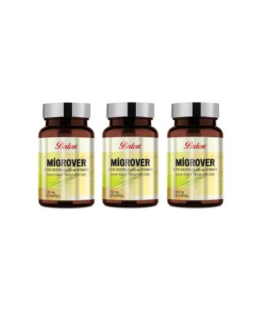 Balen Migrover Plant Extracts-vitamin 60 Capsules X 3 Pieces