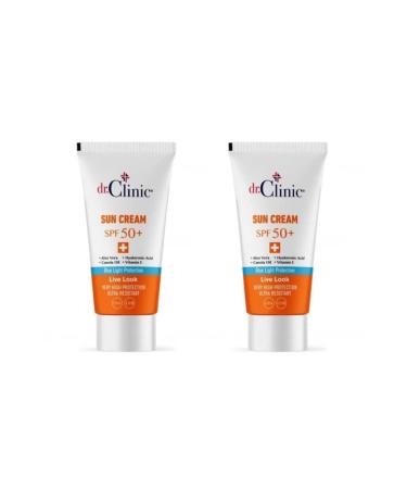 Dr. Clinic SPF50+ Sunscreen Cream Set of 2